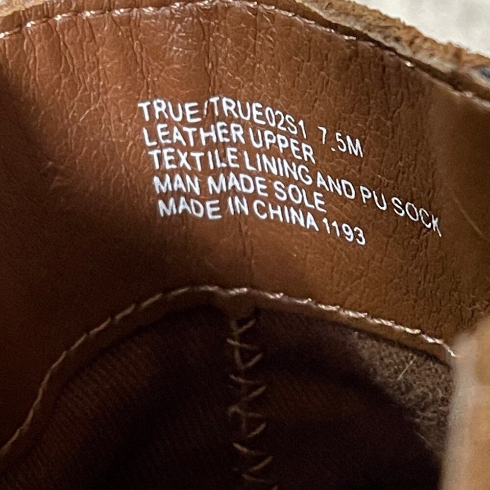 Steve Madden Suede Leather Ankle Boots Brown Size - Picture 5 of 5